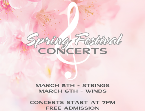 3/4/25 – Spring Concerts